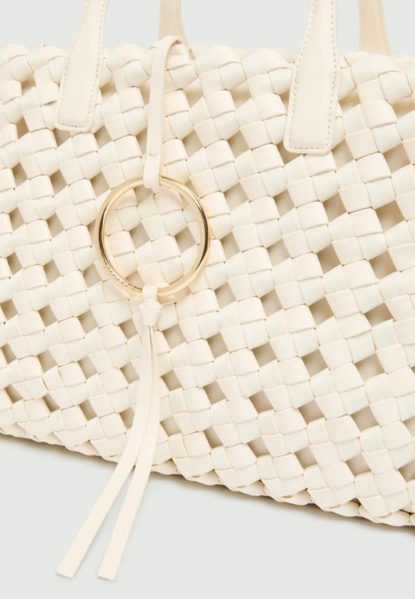 TORBA PLECIONA SHOPPER BIAŁA