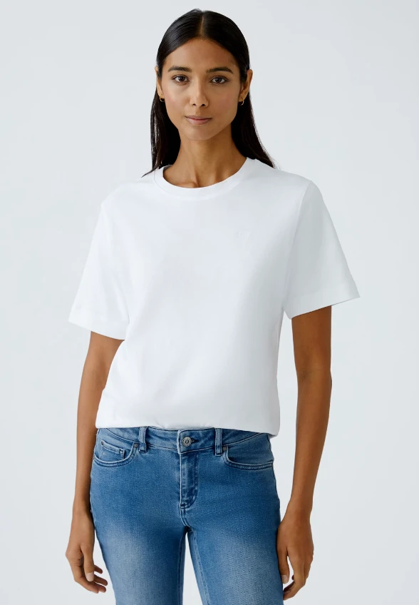 T-SHIRT BAWEŁNIANY SVEHA BIAŁY