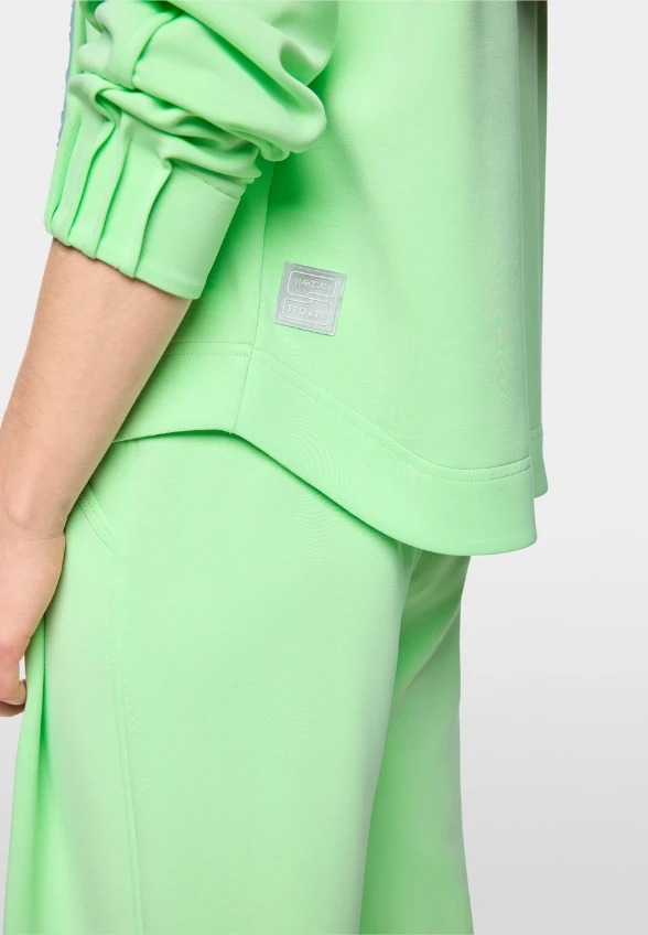 BLUZA Z KAPTUREM LIMONKOWA ZIELEŃ