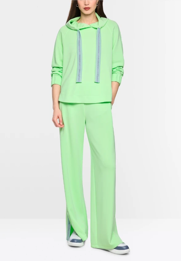 BLUZA Z KAPTUREM LIMONKOWA ZIELEŃ