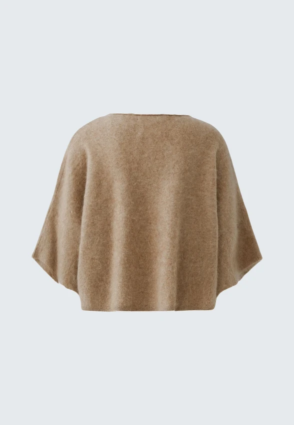 SWETER KASZMIROWY BEŻOWY