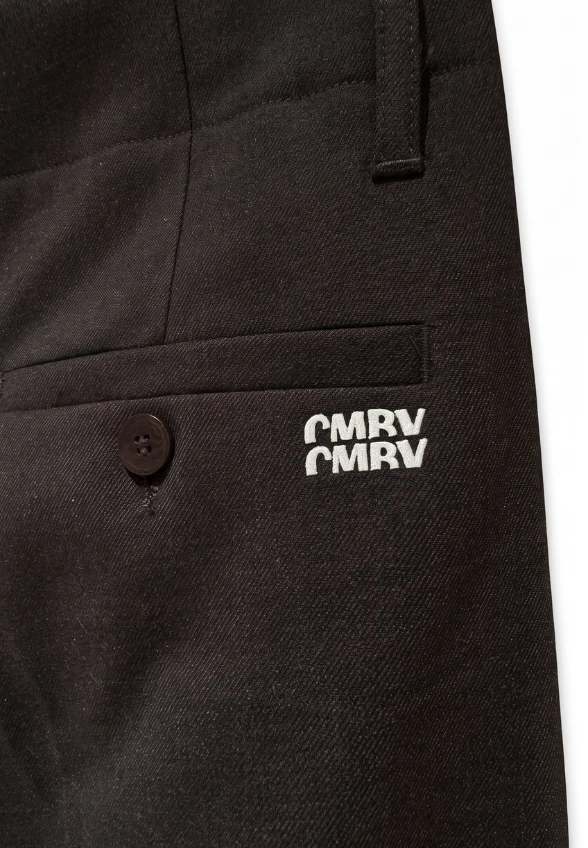 SPODNIE ADDISON WIDE-FIT CIEMNY BRĄZ