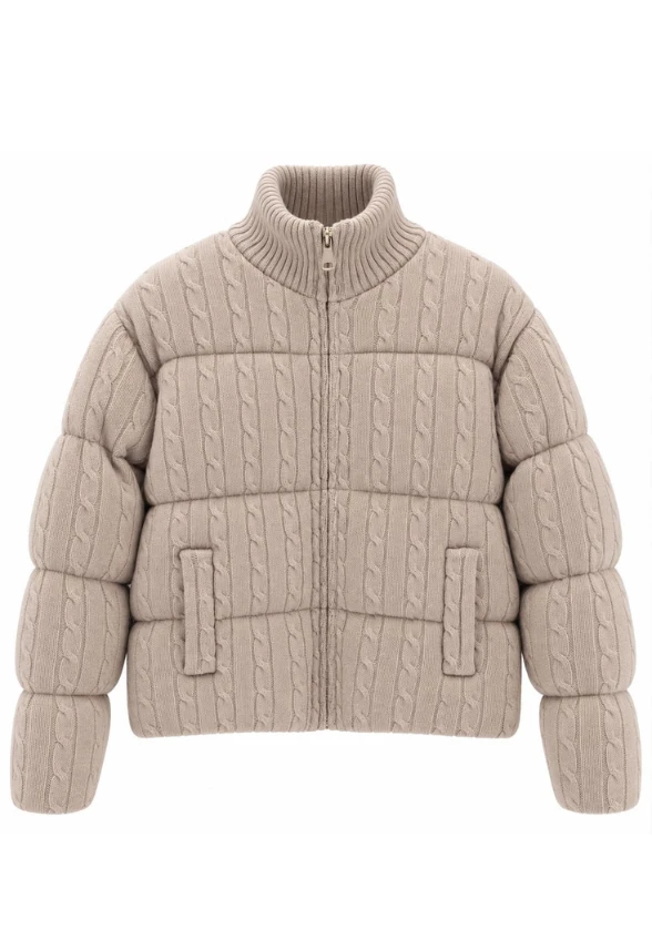 KURTKA MYA WOOL BEŻOWA