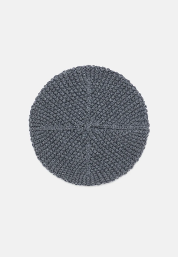 BERET WEŁNIANY MEDORO SZARY