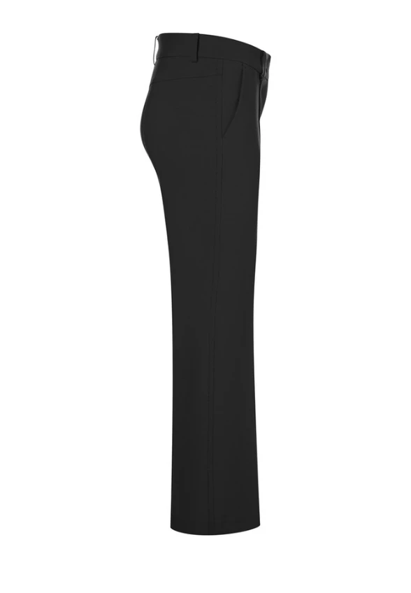 SPODNIE FARAH FLARED-FIT CZARNE