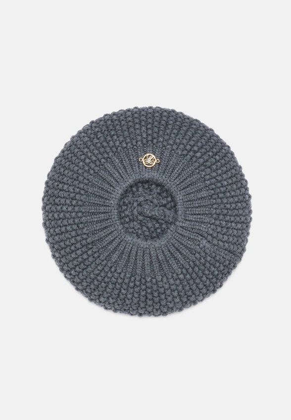 BERET WEŁNIANY MEDORO SZARY