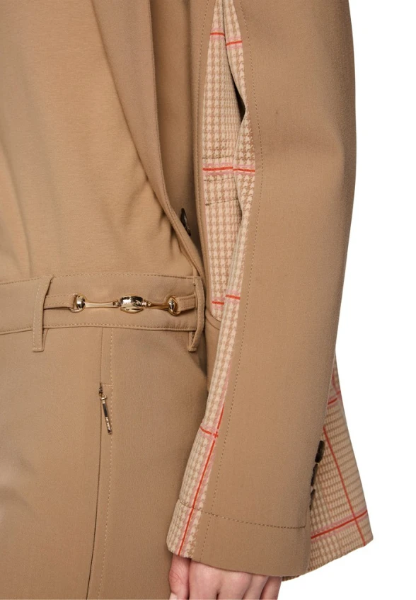 SPODNIE SILEA SLIM-FIT BEŻOWE