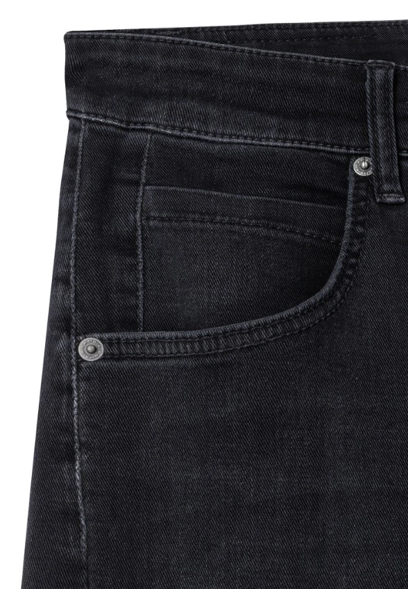 SPODNIE JEANSOWE ORLA WIDE-FIT CZARNE