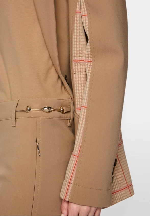 SPODNIE SILEA SLIM-FIT BEŻOWE