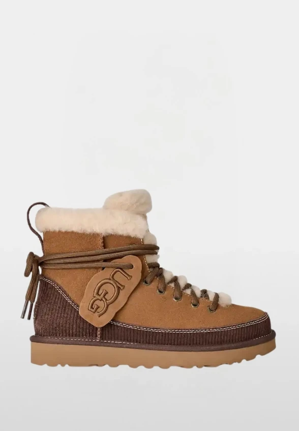 BOTKI CLASSIC HERITAGE LACE-UP KARMELOWE