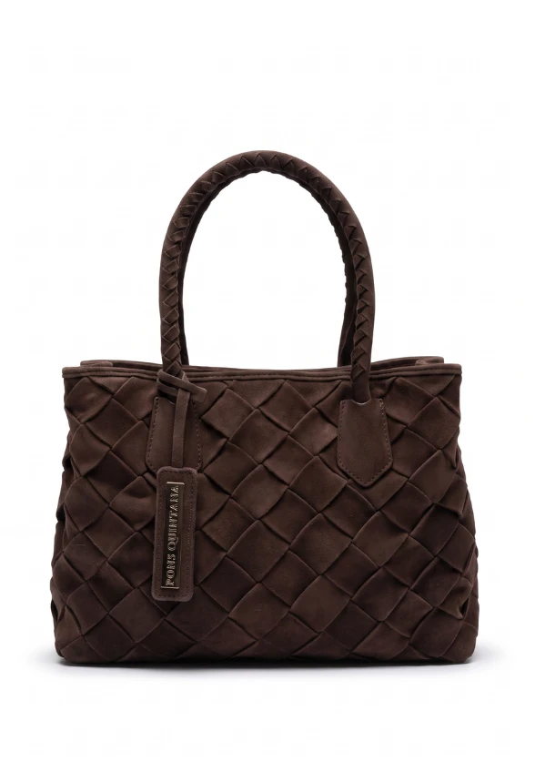 TOREBKA V261 BOLSO CIEMNY BRĄZ