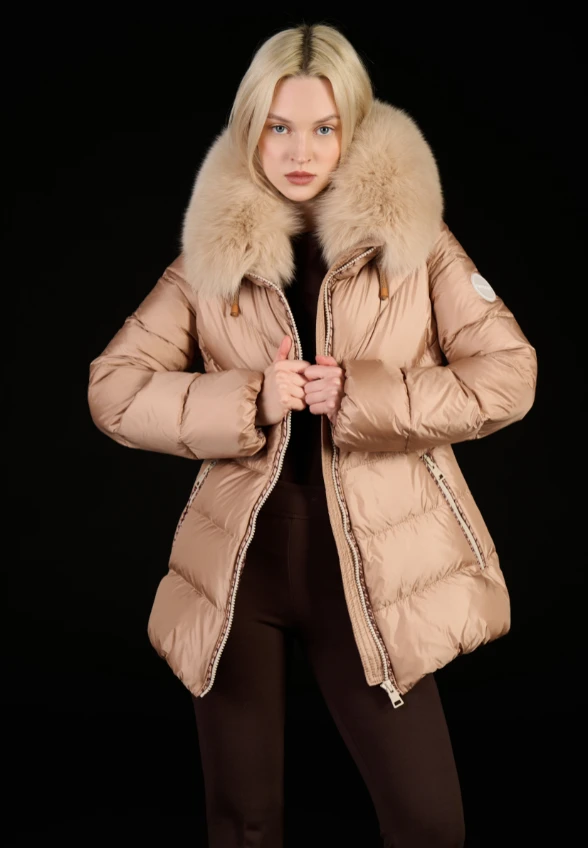 KURTKA GIACCA REBEL CAMELOWA