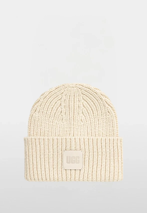 CZAPKA CHUNKY RIB BEANIE KREMOWA