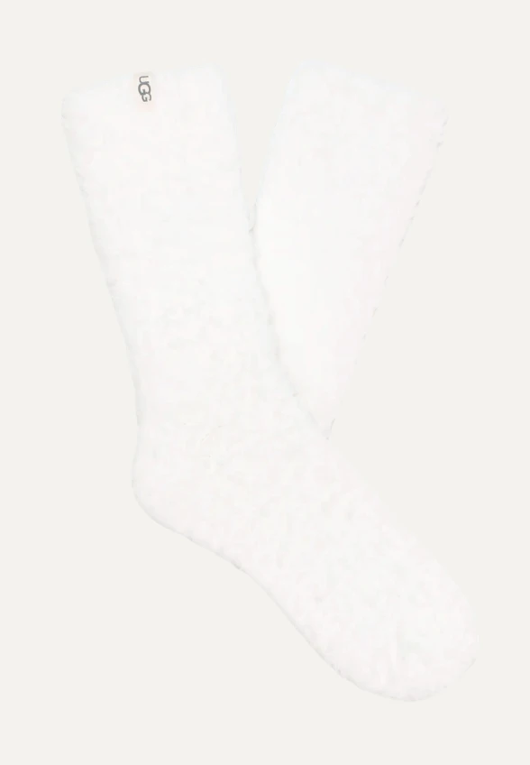SKARPETKI TEDDY COZY CREW BIAŁE