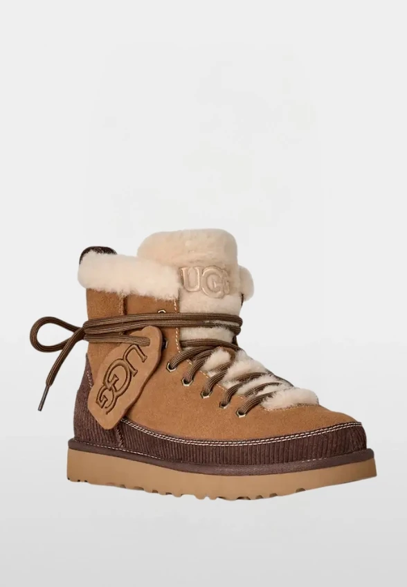 BOTKI CLASSIC HERITAGE LACE-UP KARMELOWE