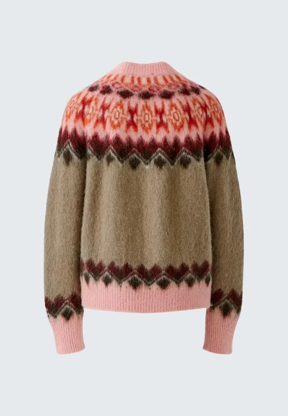 SWETER Z DODATKEIM ALPAKI MULTI