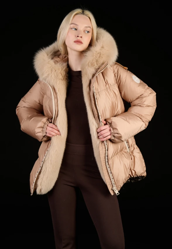 KURTKA GIACCA REBEL CAMELOWA