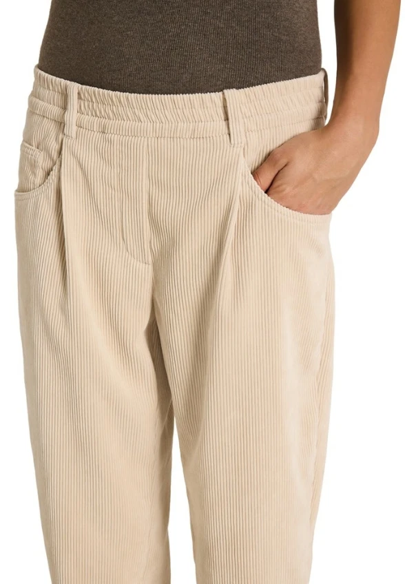 SPODNIE ORCHID FIVE POCKET KREMOWE