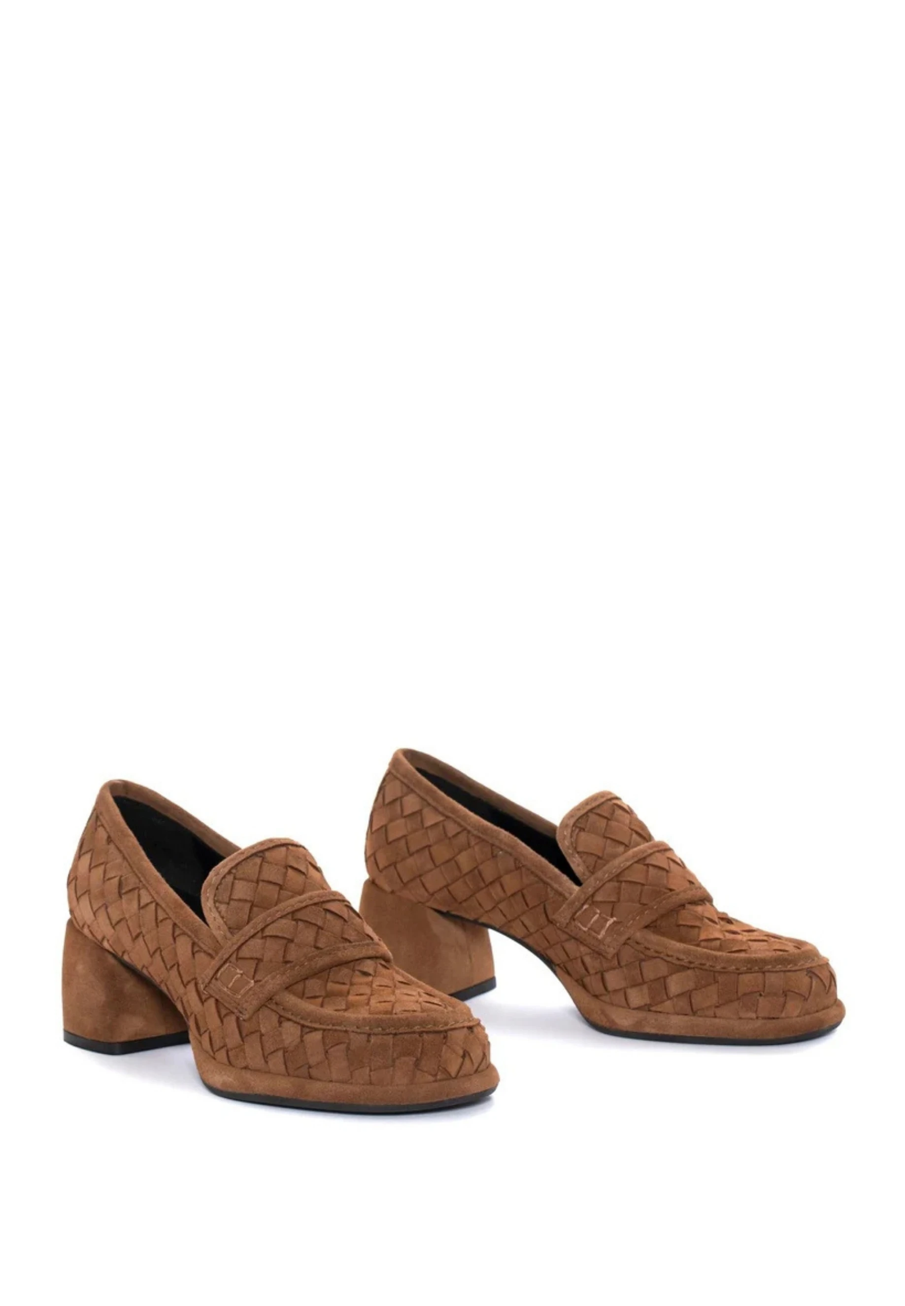 LOAFERSY NA OBCASIE EMILIA TOFFEE KARMELOWE