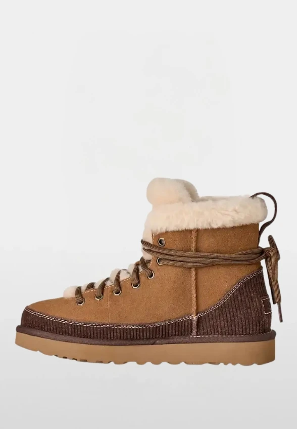 BOTKI CLASSIC HERITAGE LACE-UP KARMELOWE