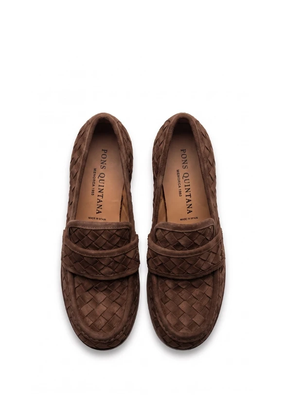 LOAFERSY NA OBCASIE EMILIA EXPRESS CZEKOLADOWE