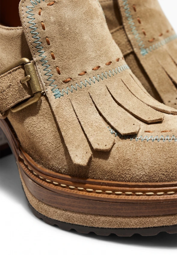 LOAFERSY NA OBCASIE OLIVIA TAUPE