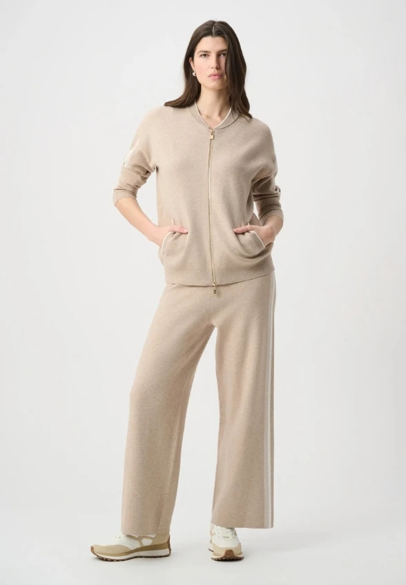 BLUZA TYPU BOMBER BEŻOWA