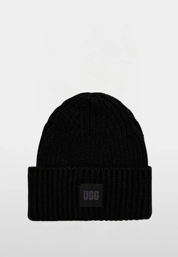 CZAPKA CHUNKY RIB BEANIE CZARNA