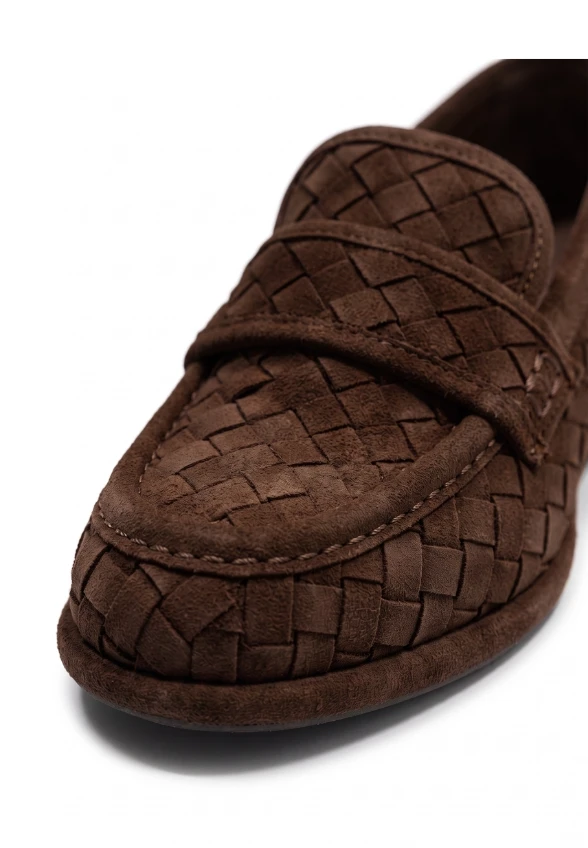LOAFERSY NA OBCASIE EMILIA EXPRESS CZEKOLADOWE