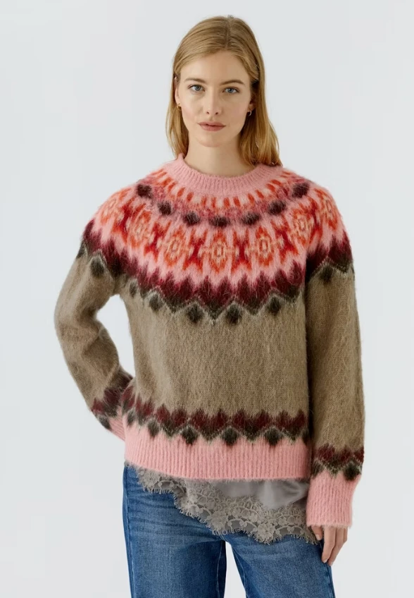 SWETER Z DODATKEIM ALPAKI MULTI