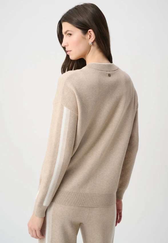 BLUZA TYPU BOMBER BEŻOWA
