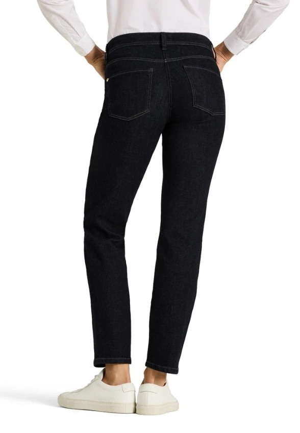 SPODNIE JEANSOWE PIPER CROPPED GRANATOWE