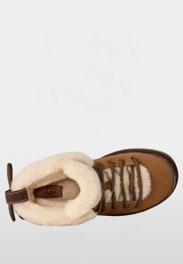 BOTKI CLASSIC HERITAGE LACE-UP KARMELOWE