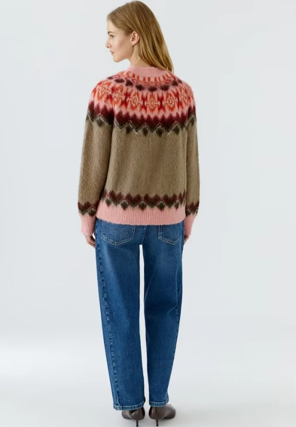 SWETER Z DODATKEIM ALPAKI MULTI