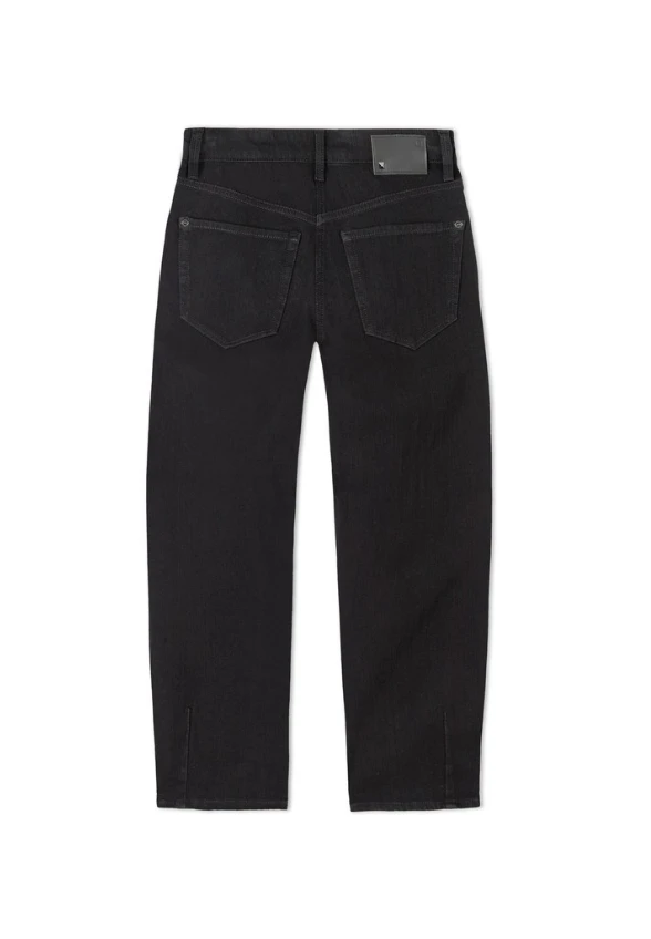 SPODNIE JEANSOWE ELIN O-SHAPE CZARNE