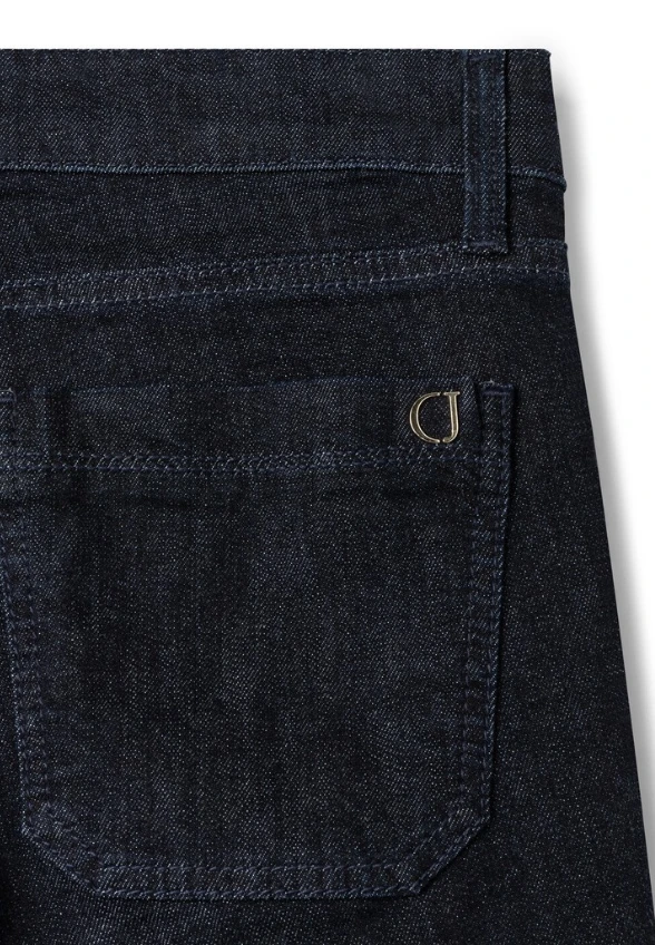 SPODNIE JEANSOWE TESS WIDE-FIT GRANATOWE