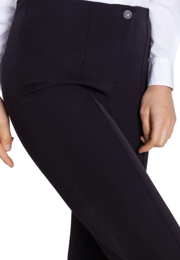 SPODNIE ROS SLIM-FIT CZARNE