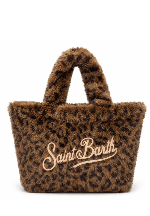 TORBA Z IMITACJI FUTERKA COLETTE SOFT FUR BRĄZOWA