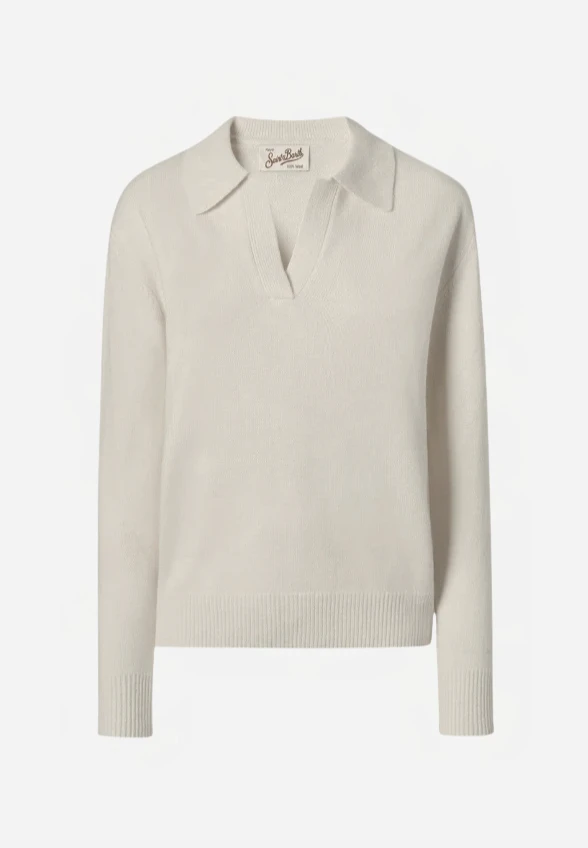 SWETER WEŁNIANY EZE BEŻOWY
