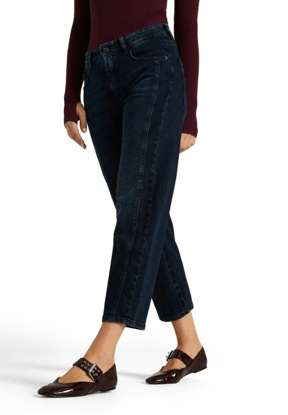 SPODNIE JEANSOWE ELIA O-SHAPE GRANATOWE