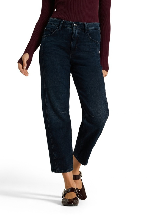 SPODNIE JEANSOWE ELIA O-SHAPE GRANATOWE