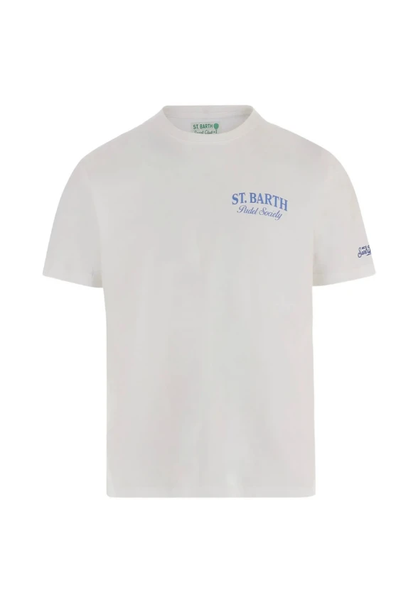 T-SHIRT MĘSKI BAWEŁNIANY ARNOTT BIAŁE