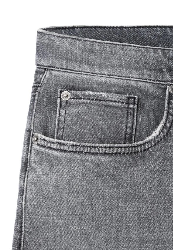 SPODNIE JEANSOWE GINI WIDE-FIT SZARE
