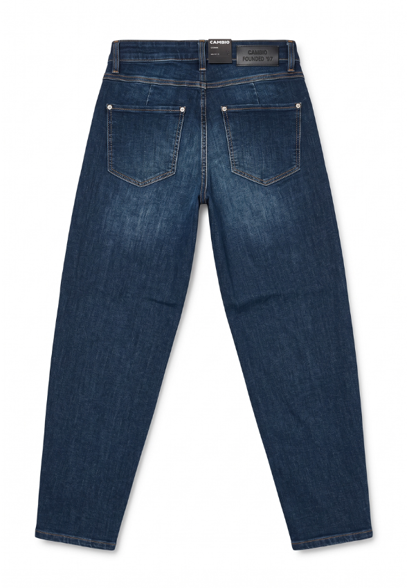 SPODNIE JEANSOWE OCTAVIA O-SHAPE CIEMNY NIEBIESKI