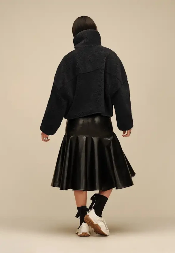 SKARPETKI SERENELLA NOVELTY BOW CZARNE