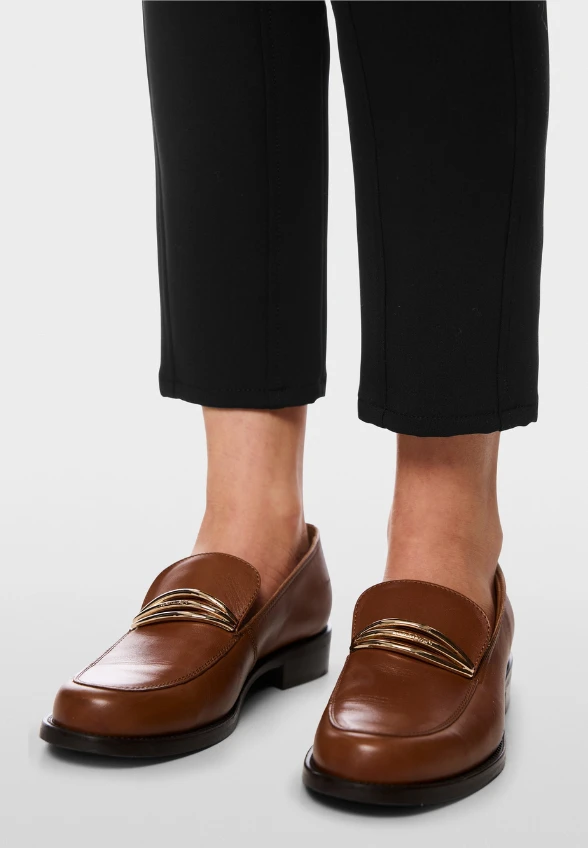 SPODNIE SILEA SLIM-FIT CZARNE