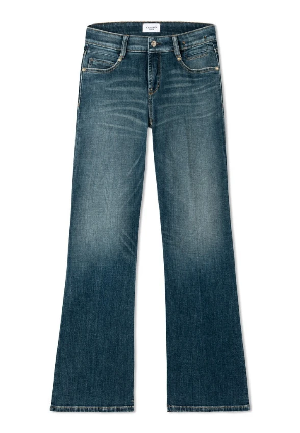 SPODNIE JEANSOWE PARIS FLARED NIEBIESKIE
