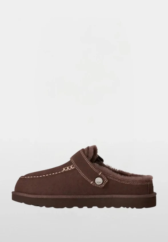 MULE GOLDENSTAR EVELINA CLOG BRĄZOWE