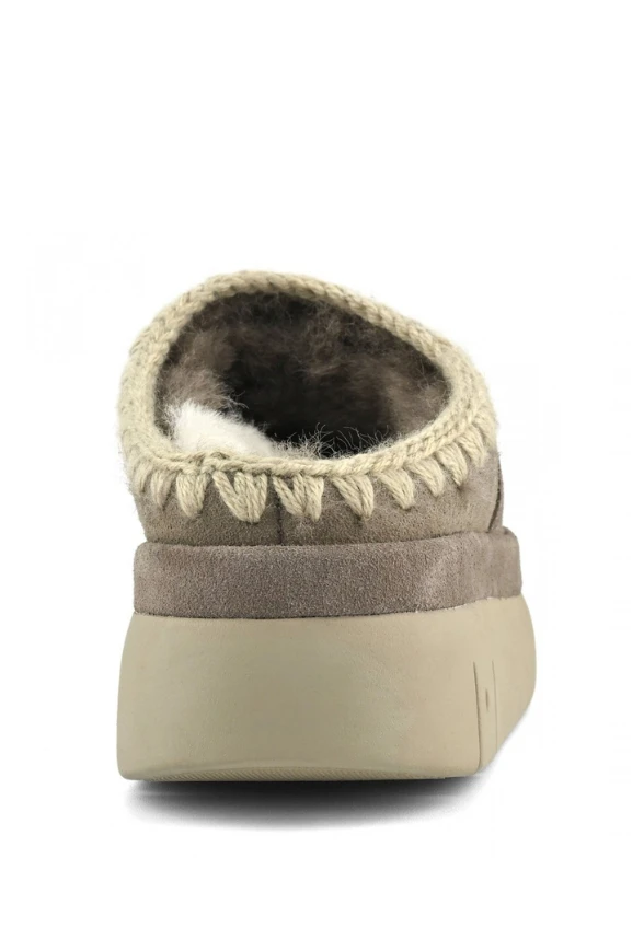 MULE ZAMSZOWE ESKIMO BOUNCE WELT TAUPE