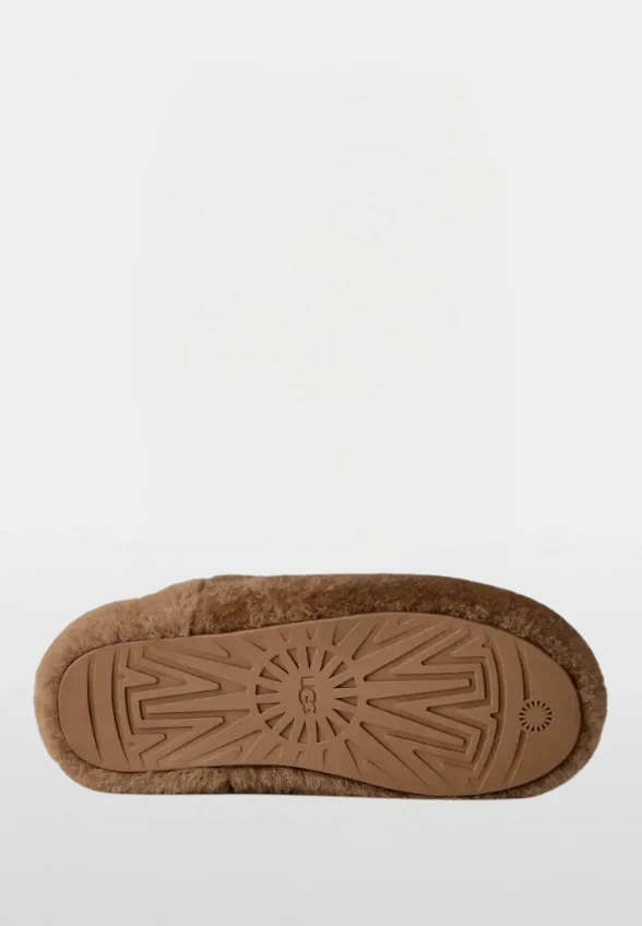 MULE ELEA FLUFFED SLIP-ON JASNY BRĄZ